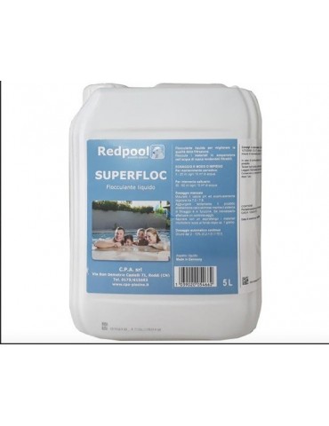 FLOCCULANTE LIQUIDO - SUPERFLOC REDPOOL 5 Lt