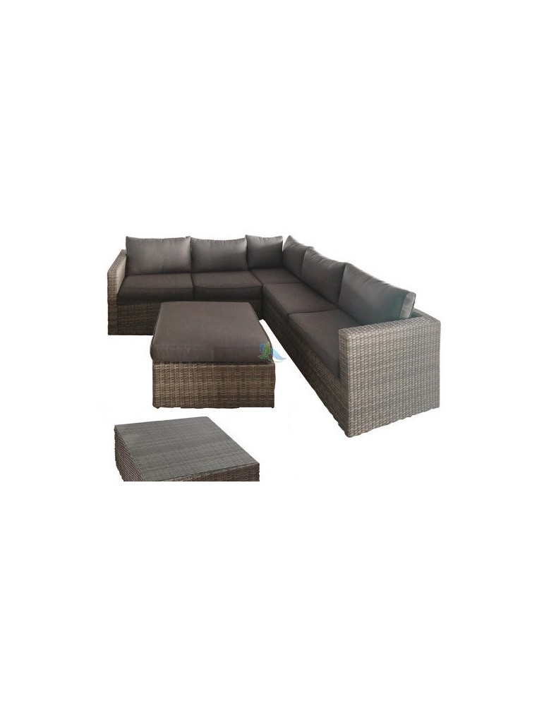SET RATTAN LOUNGE
