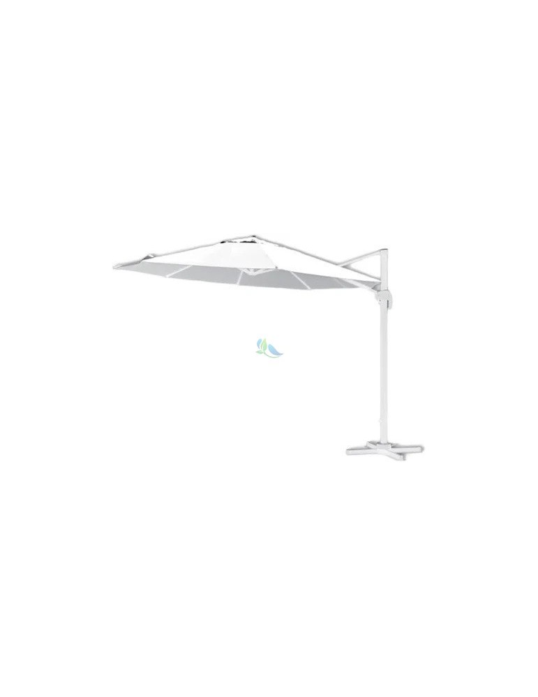 Ombrelloni Alluminio Tondo Premium White
