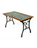 Tavoli ghisa Rattan Arc