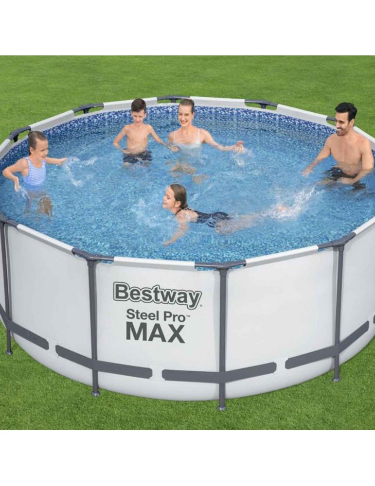 Piscine Tonde Steel Pro Max 366xH100 cm
