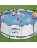 Piscine Tonde Steel Pro Max 366xH100 cm