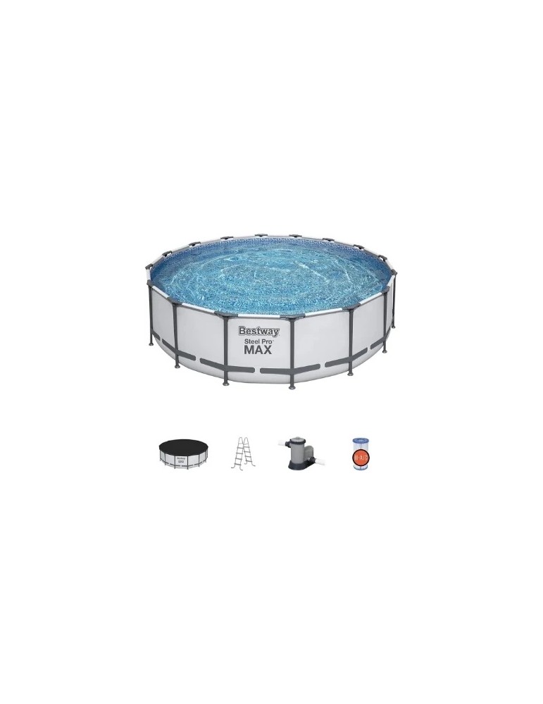 Piscine Tonde Steel Pro Max 457xH107 cm